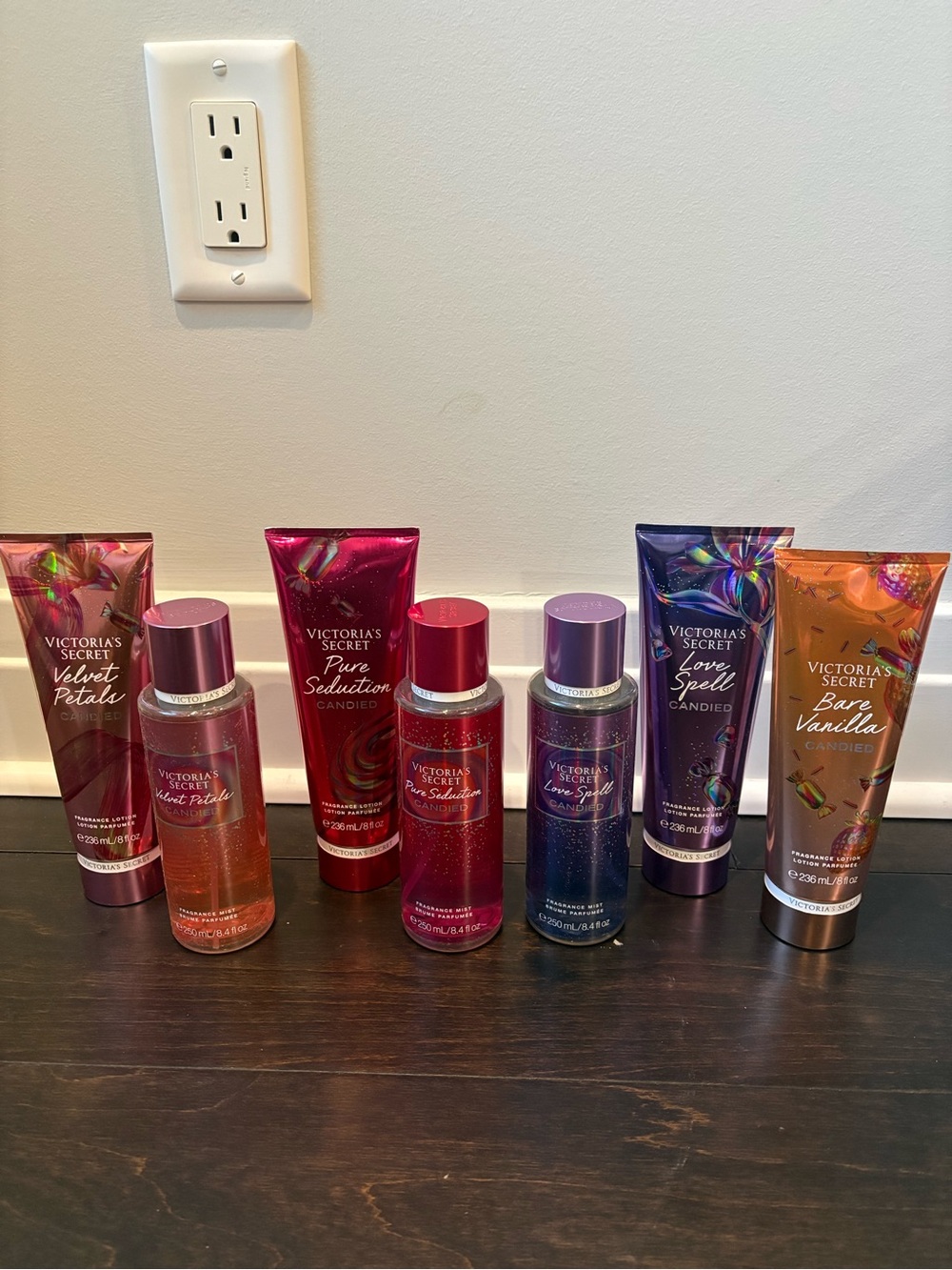 Brand New Victoria’s Secret Candied Fragrance Mist & Lotion Lot – Brand New